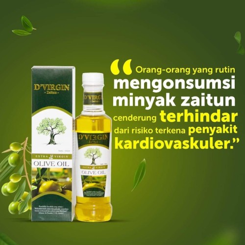 

Minyak Zaitun Extra Virgin Olive Oil Zaitun E Virgin 350mL