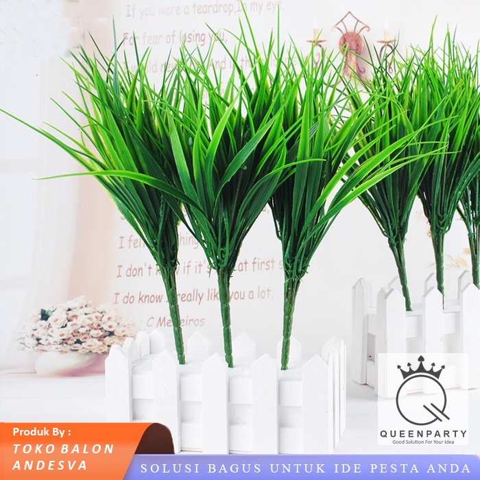 Rumput Sintetis / Rumput Palsu / Rumput Hias / Rumput Plastik Dekorasi