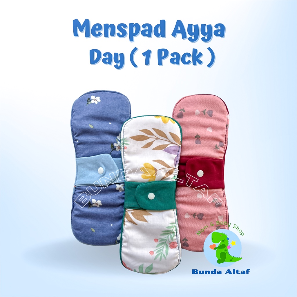 Menspad Pembalut Kain Cuci Ulang Ayya Day ( 1 pack isi 6 )