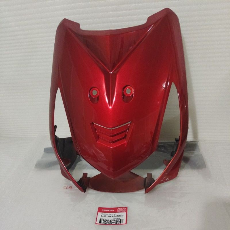 Cover Tameng Dada Depan Merah Honda Beat New karburator karbu 2008 - 2012 Original