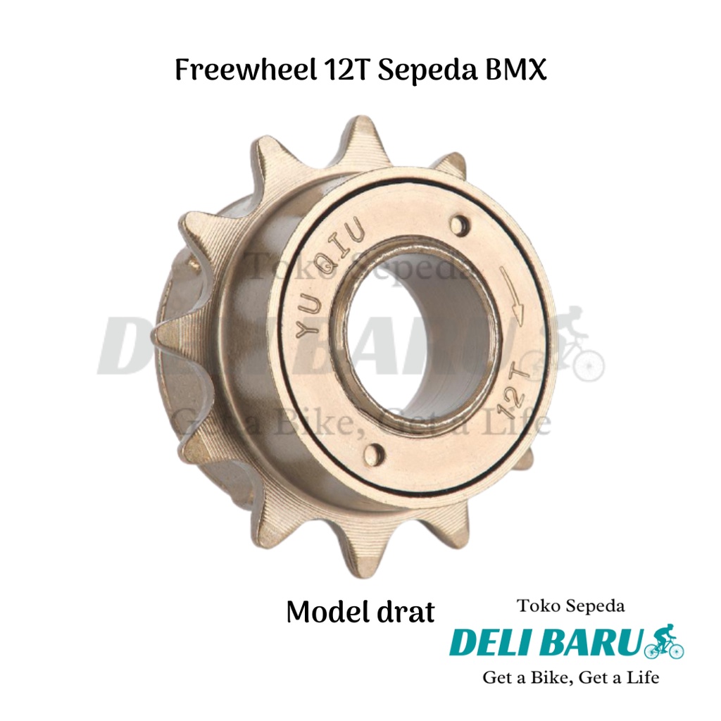Freewheel 12T gir belakang single speed gear 12 T sepeda BMX