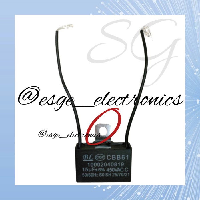 :=:=:=:=] KAPASITOR KIPAS ANGIN KAPASITOR PETAK 1.5 UF KAPASITOR KIPAS MIYAKO