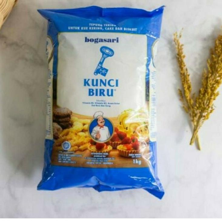 

Penawaran Terbaik Tepung Terigu Kunci Biru Premium 1kg Bogasari Kue