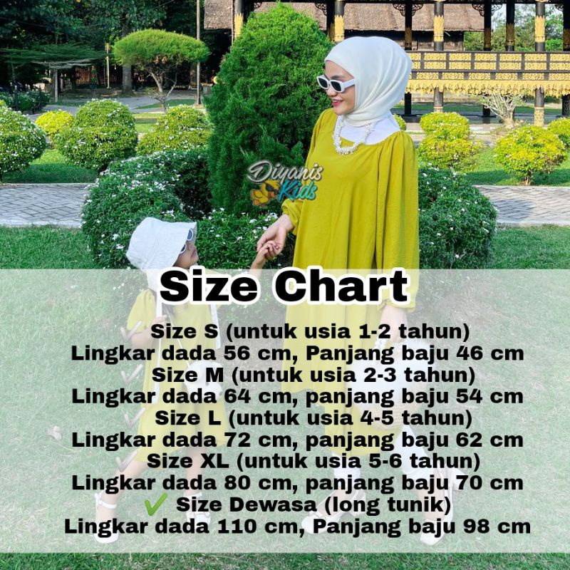 SIMPLE DRESS-Dress anak dan ibu bahan crincle airflow