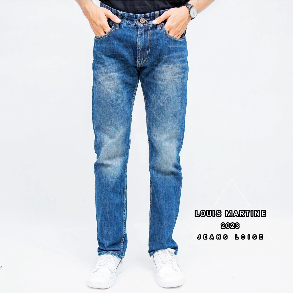 Celana Sobek Pria Jeans Slim Original Denim Lo