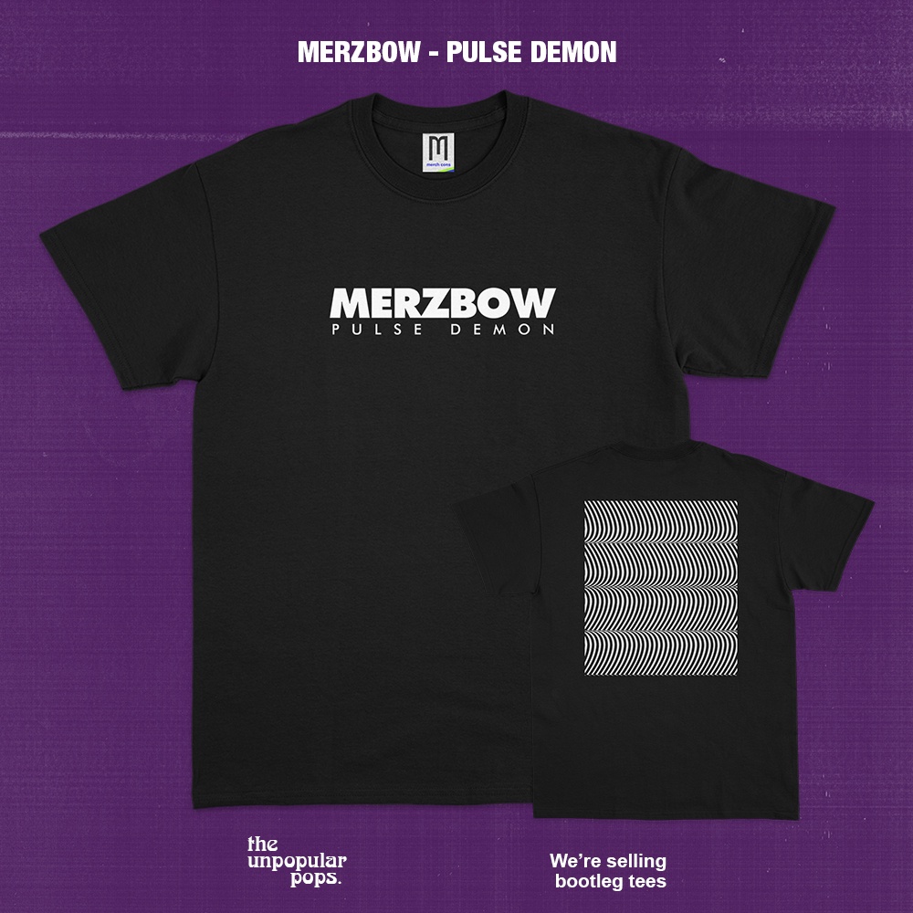 Kaos T-Shirt Baju Band MERZBOW - PULSE DEMON Noise Experimental Music