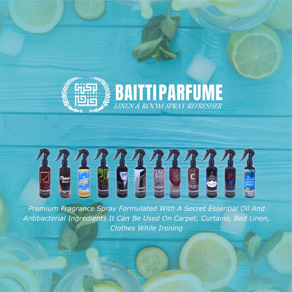 Freshner Pewangi Ruangan By Baitti Parfum Original non Alkohol!!!