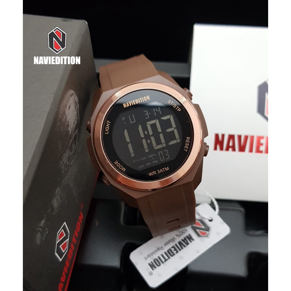 JAM TANGAN NAVIEDITION 2628 100% ORIGINAL WATER RESISTANT//JAM TANGAN CEWEK/COWOK//JAM TANGAN TERBARU