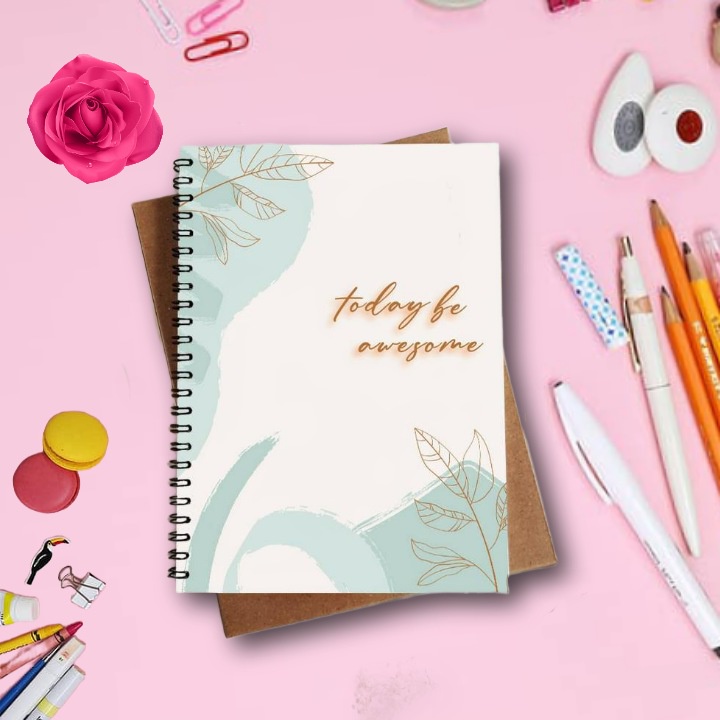 

NOTE BOOK / NOTEBOOK A5 / NOTES BOOK/ BUKU CATATAN Buku Catatan Notebook A5 isi 100 Halaman Notebook Spiral MINI Estetik
