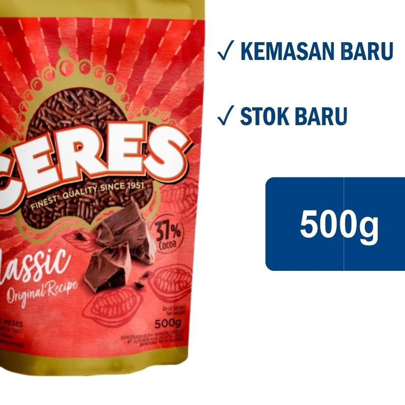 

♤ Ceres Classic Ziplock 500g Coklat Meses Ceres Meises Ceres ♦