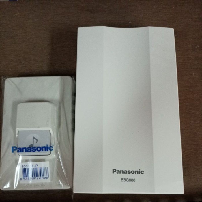 Terlaris Bel Bel Listrik Panasonic Door Bell Pintu Rumah Kabel Paket Set Ebg888 Ebg