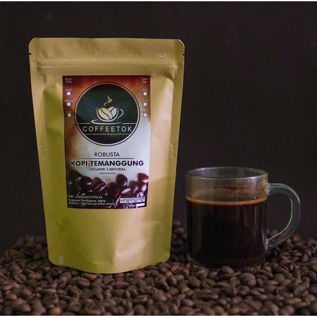 

Kopi Robusta Temanggung Organik