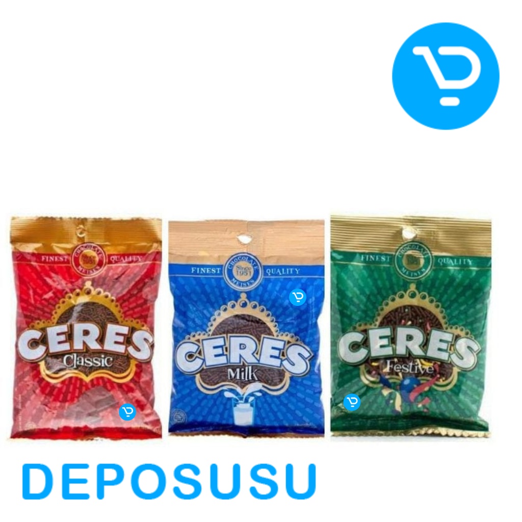 

CERES Meses Chocolate meises Cokelat Classic Original, Milk, Festive