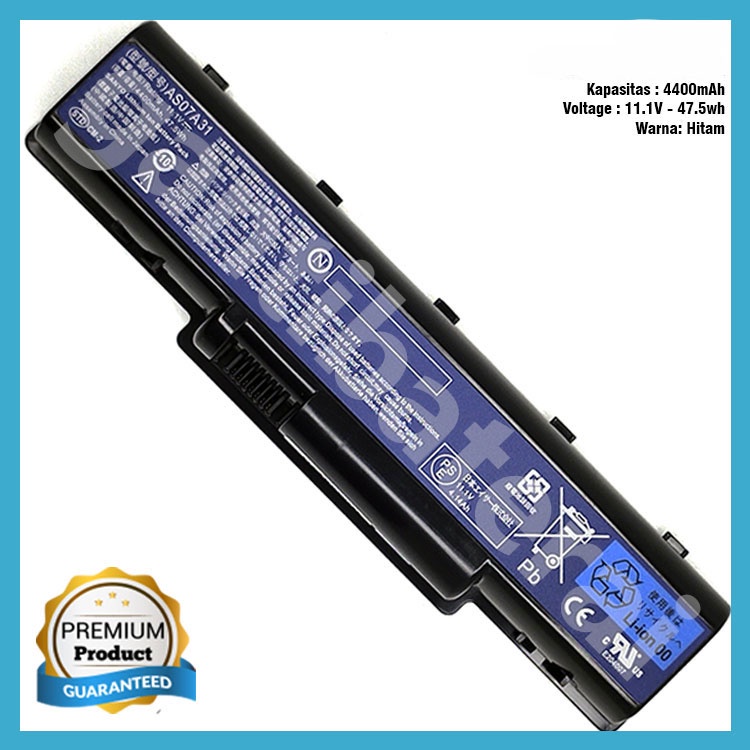 Baterai Acer Aspire 4736 4450 4530 4535 4740 4310 4520 4710 4730 4920 D720 AS07A31 AS07A51