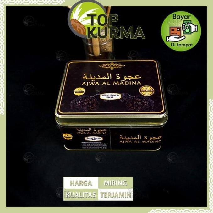 

KURMA READY STOCK KURMA AJWA KALENG 1KG AJWA AL MADINA AJWA BEST SELLER EL09I09A82L