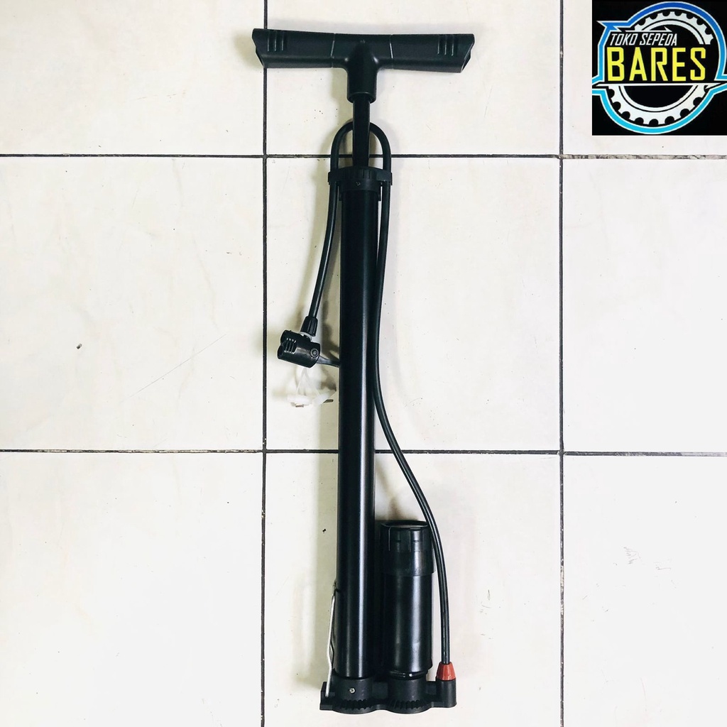 Pompa Sepeda Exotic ET-F1057 / ET-F1055-8 / Floor Pump with Gauge