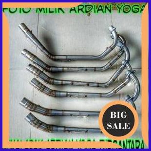 tools Leher header knalpot kolong KLX knapot klx kolong 140ZZ3