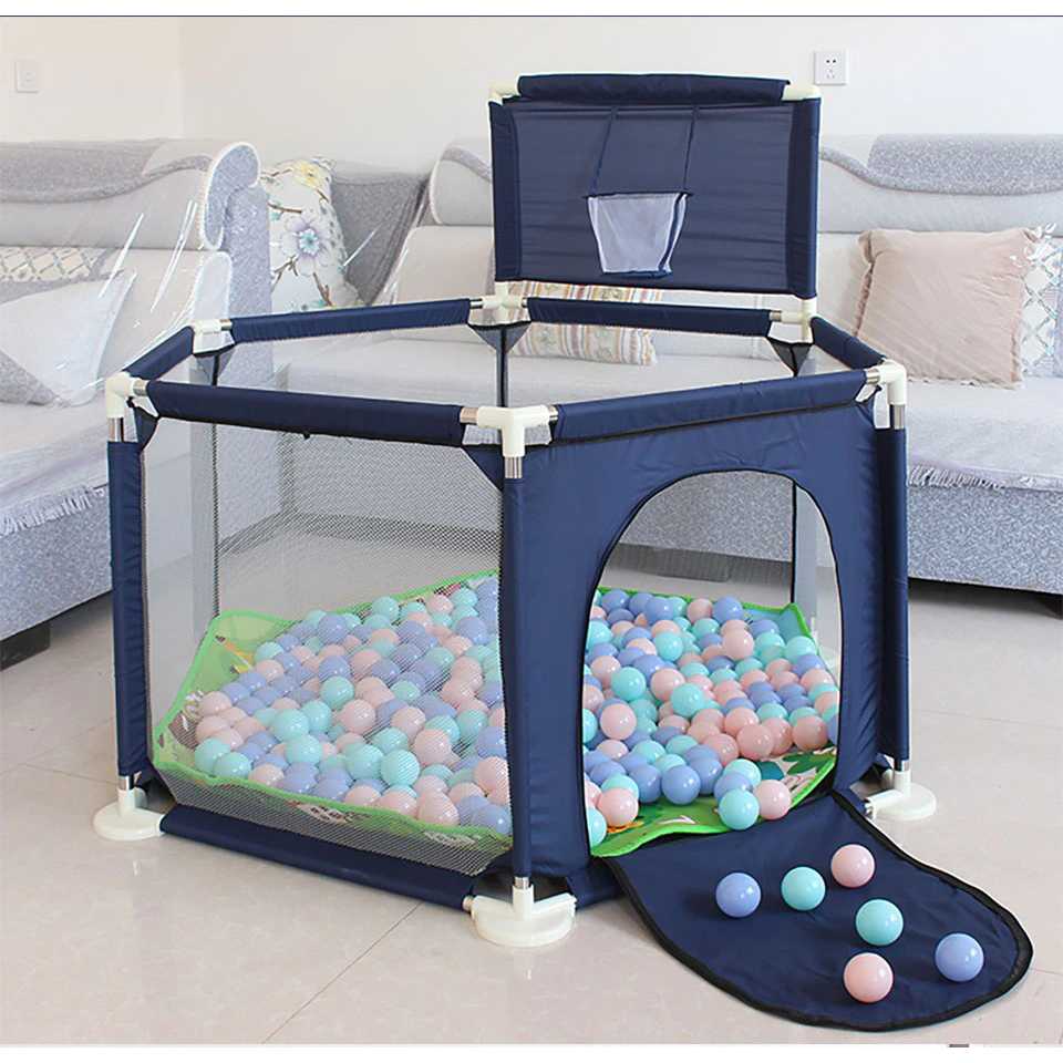 (BISA COD) FTIHSHP IMBABY Mainan Kolam Mandi Bola Anak Ball Pool Model Hexagonal - B-300