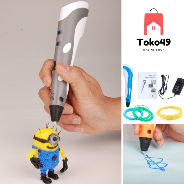 

Terlaris Ng737 Pulpen Gambar 3D Printing Pens Intelligence Drawing Pen With Abs