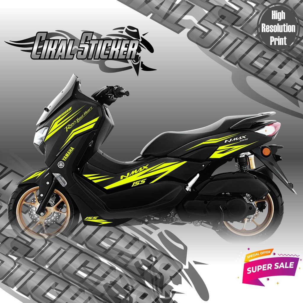 CUTTING STICKER NMAX NEW / STIKER NMAX BARU 2022 1