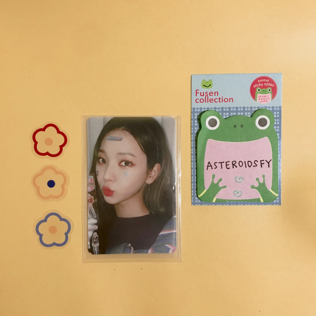 KARINA EPOXY BLACK MAMBA NOOT NOOT MANYUN AESPA PC PHOTOCARD OFFICIAL