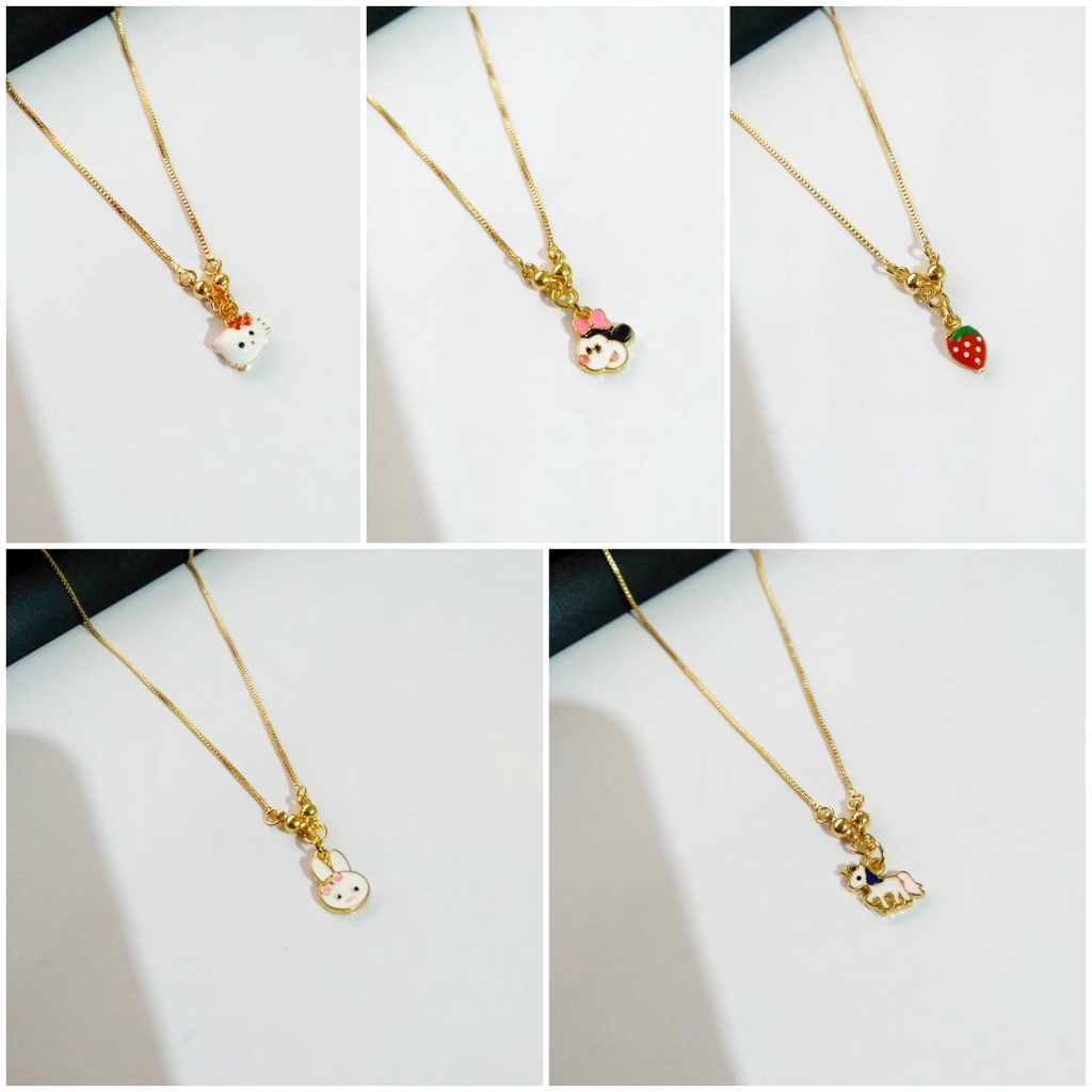 AV84 Grosir Kalung Anak Hellokitty Berbagai Motif