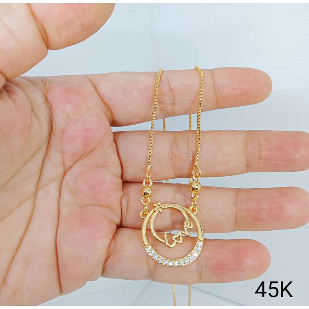 KALUNG KOYE PERHIASAN IMITASI LAPIS EMAS