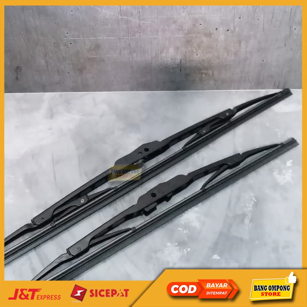 Wiper Blade Pembersih Kaca Mobil Universal 2 Pcs Carry Pickup Cary Pick Up Lama Baru