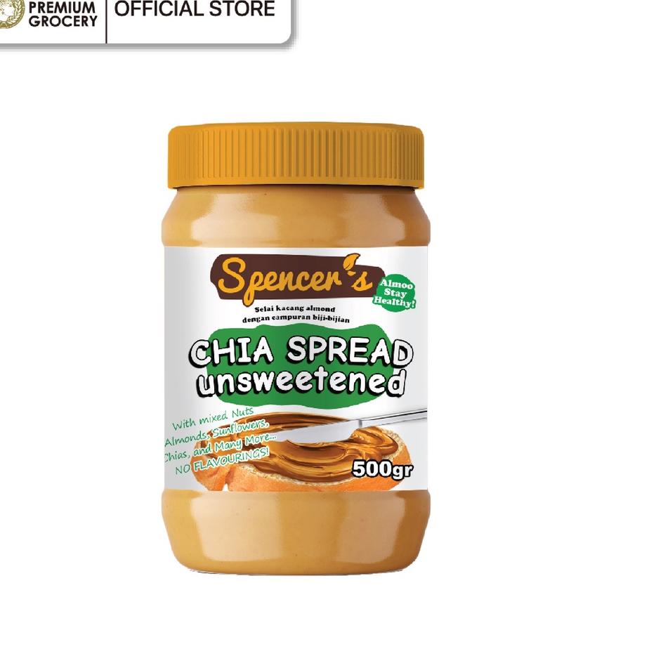 

❄ Spencer's - Chia Spread Original Unsweetened (500g) ⅍