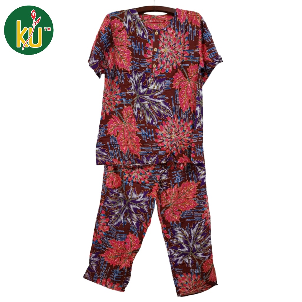 Setelan Celana Kencana Ungu Jumbo setcel Celana Jumbo