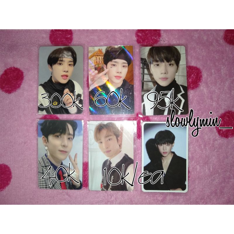Photocard The Boyz Sunwoo mmth no air Holo chase yunho Sangyeon