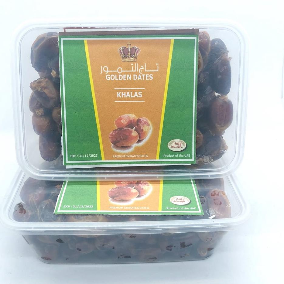 

Berkualitas [COD] KURMA KHALAS PREMIUM 500GR / KURMA MADU /AL SAAD [KEMASAN BOX MIKA]