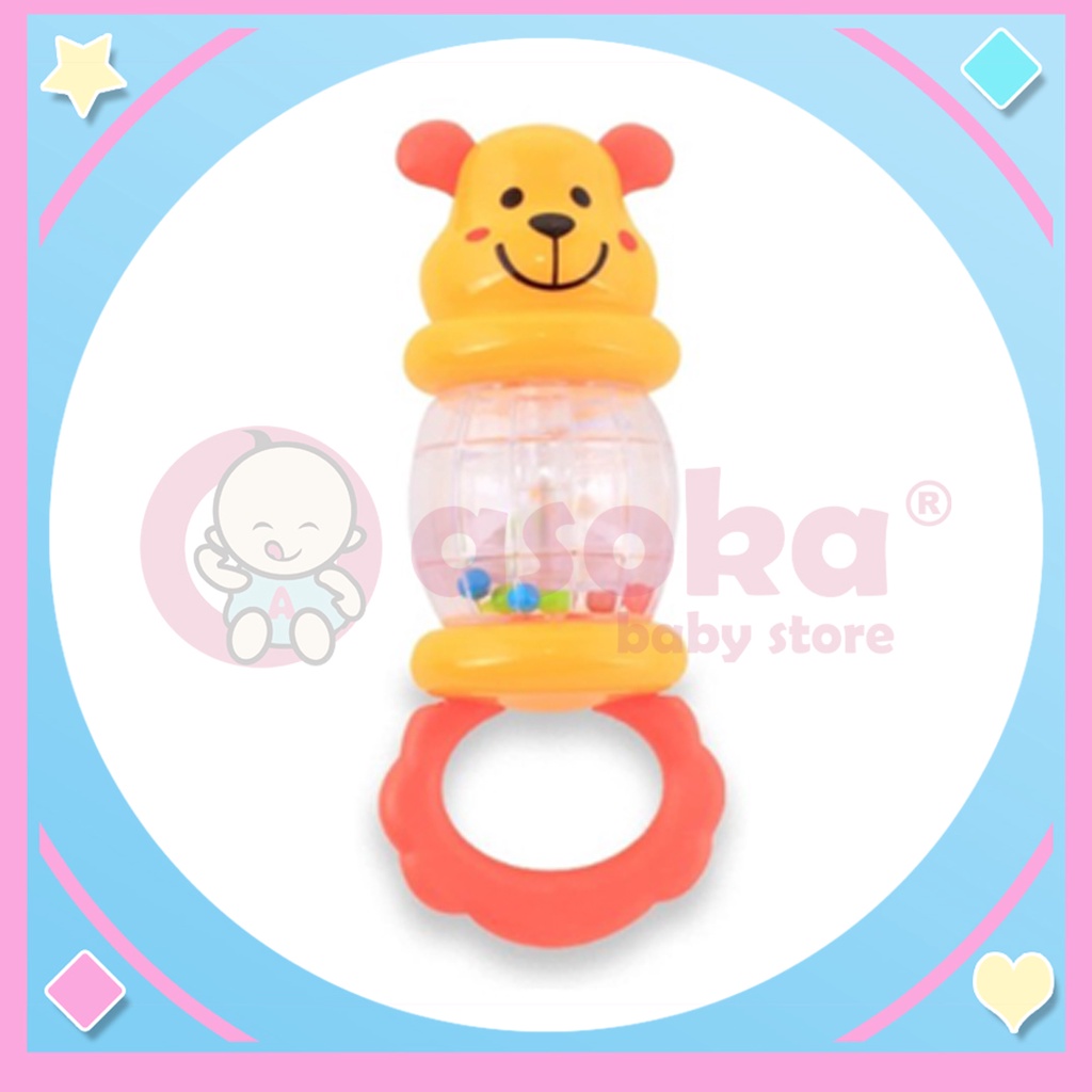 LustyBunny Teether ChewToy Pooh DT-7105 ASOKA