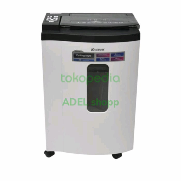 Crash Mesin Penghancur Kertas Krisbow Micro Cut S8106 Paper Shredder
