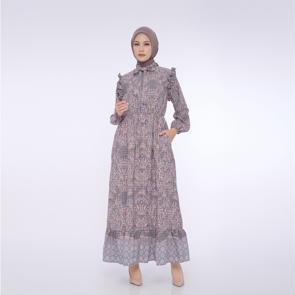 BIA Pahat Charcoal Dress - Islamic Journey In Europe - Edisi Istanbul