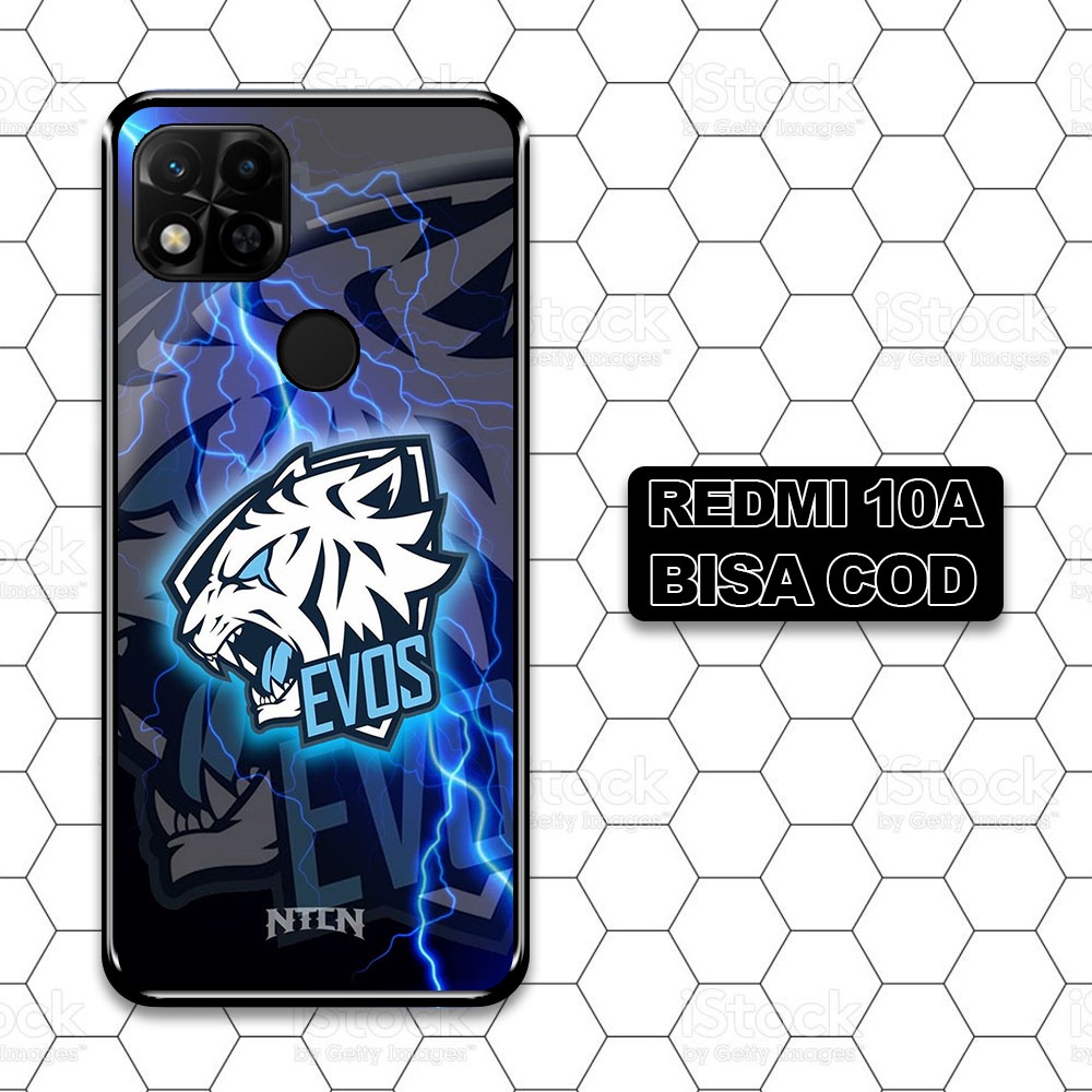 Case Xiaomi Redmi 10A Hardcase 2D Glossy Case Motif EVOS Terbaru - Custom Case - Casing - Hardcase -