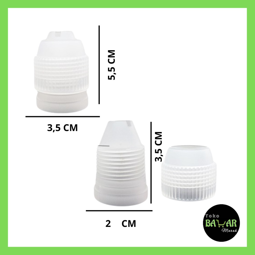 Konektor Spuit / Sambungan Spuit / Konektor Sambungan Spuit Bahan Plastik / Spuit Connector Single