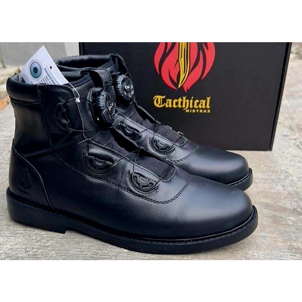 sepatu tactical midtrack new 6inc doff tali putar