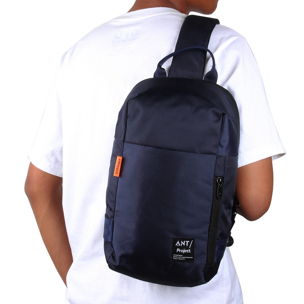 ANT PROJECT - Shoulder Bag GOSWELL Navy - Tas Selempang Pria