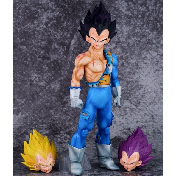 War Damage Vegeta Action Figure Dragon ball Tinggi 30CM