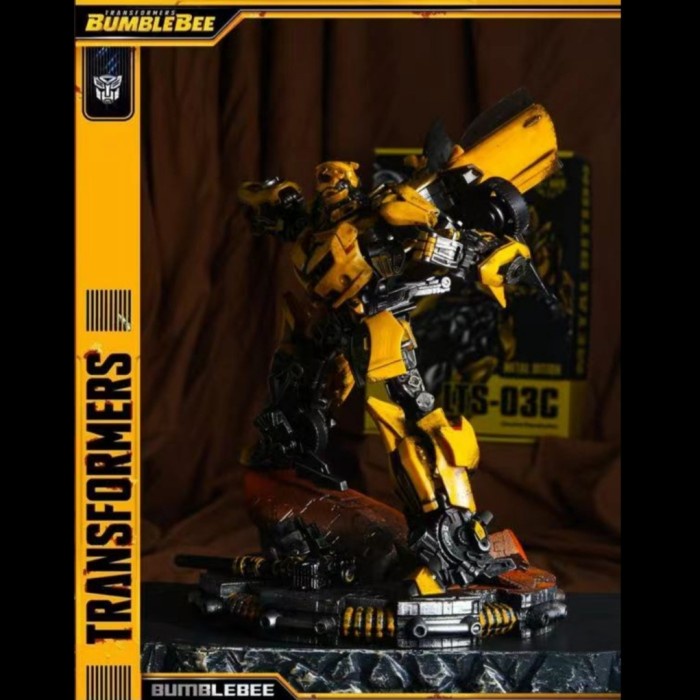 Lts-03C Metal Dition Aka Lt01 Legendary Toys Mpm-03 Bumblebee #Original