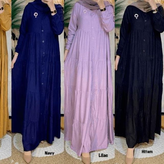 ☎ (BISA )TERBARU GAMIS RAYON POLOS GAMIS RAYON PREMIUM TEBAL DAN ADEM ✿