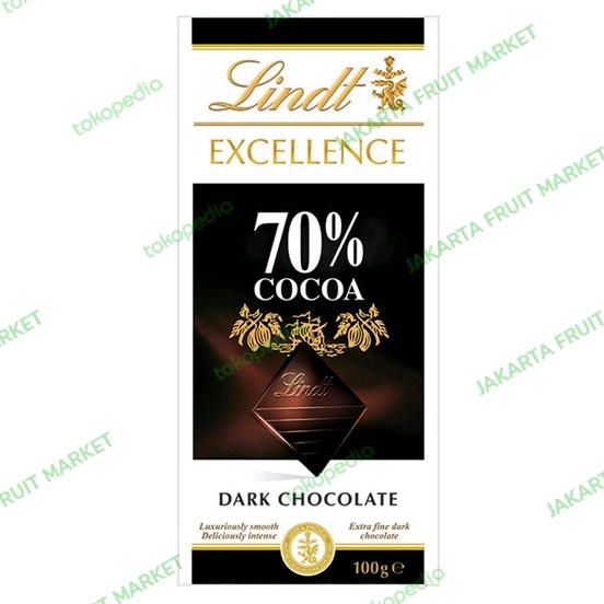 

COKELAT LINDT EXCELLENCE 70% COCOA 100G