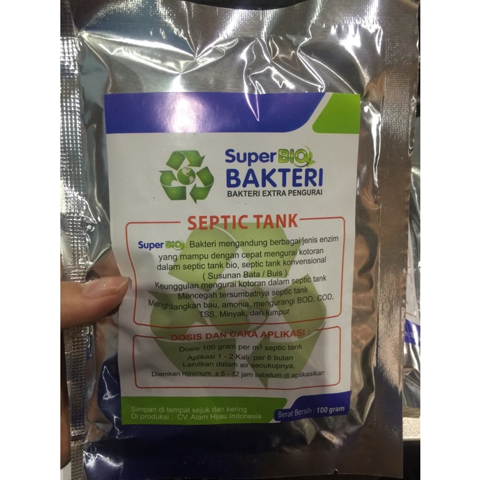 Super Bio Bakteri / Pengurai Tinja Di dalam septic tank