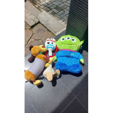 Boneka Forky Alien Slinky Dog Toy Story