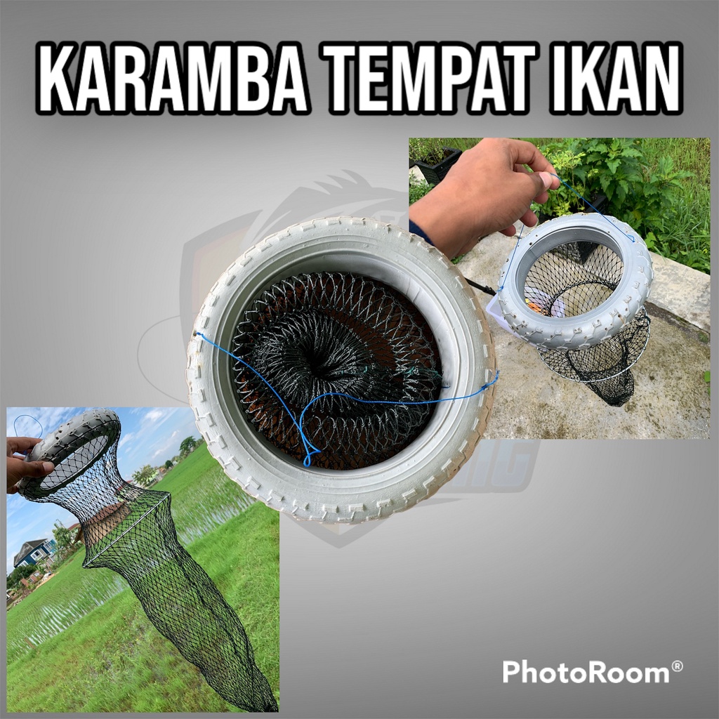 Karamba Murah Tempat Ikan Hasil Pancingan