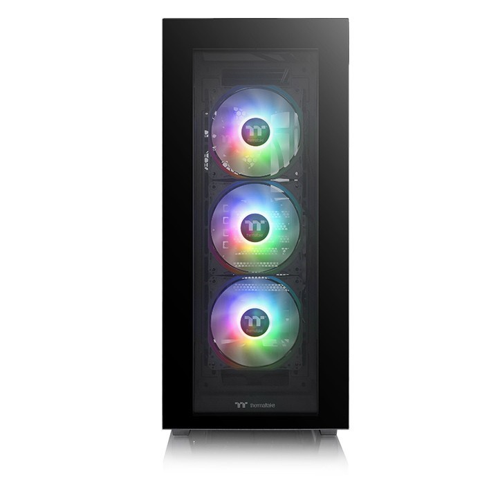 Casing Thermaltake Divider 500 TG ARGB Mid Tower include 4 Fan - Black