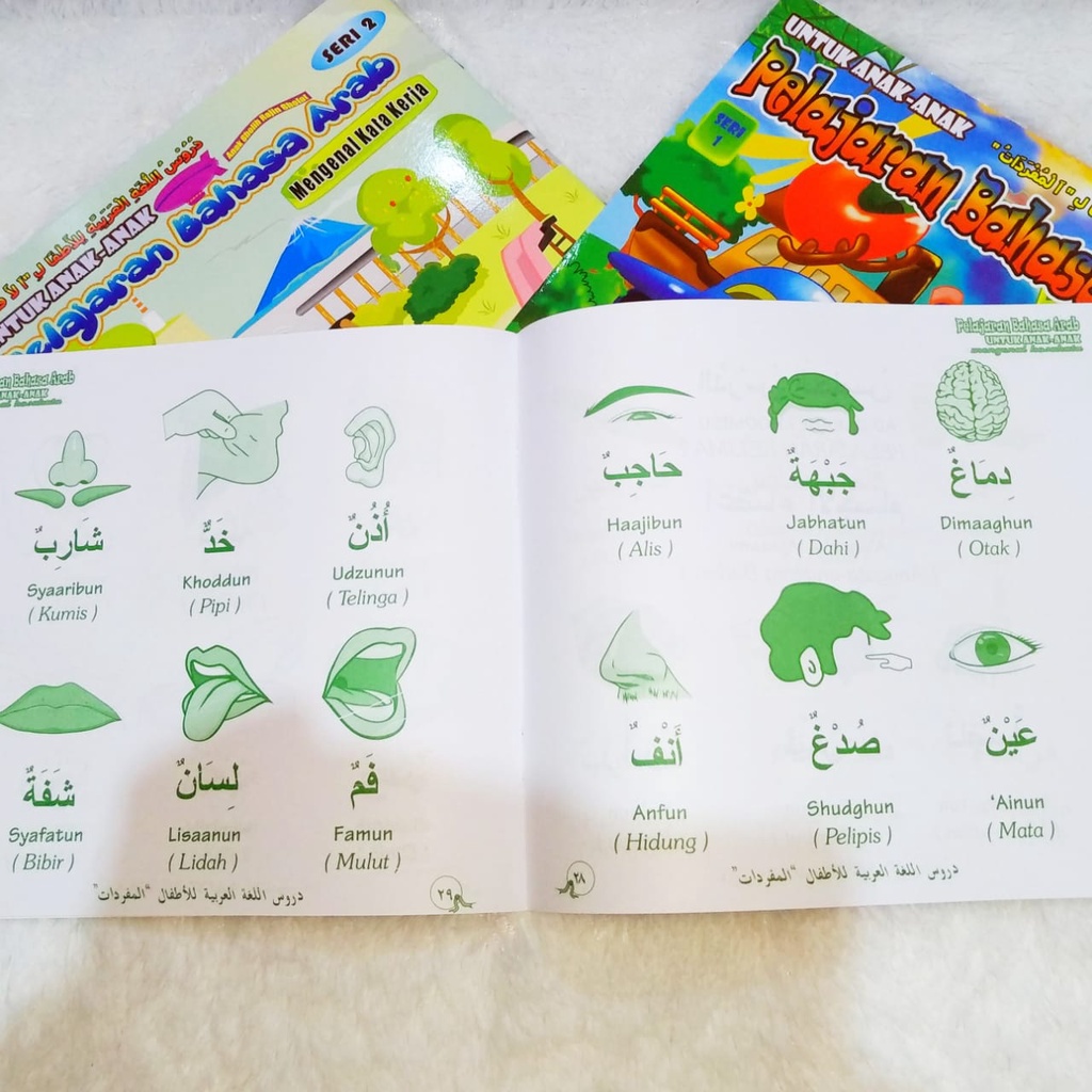 Pelajaran Bahasa Arab HAS Mengenal Kosakata Dan Mengenal Kata Kerja Arab  Seri 1 Dan 2