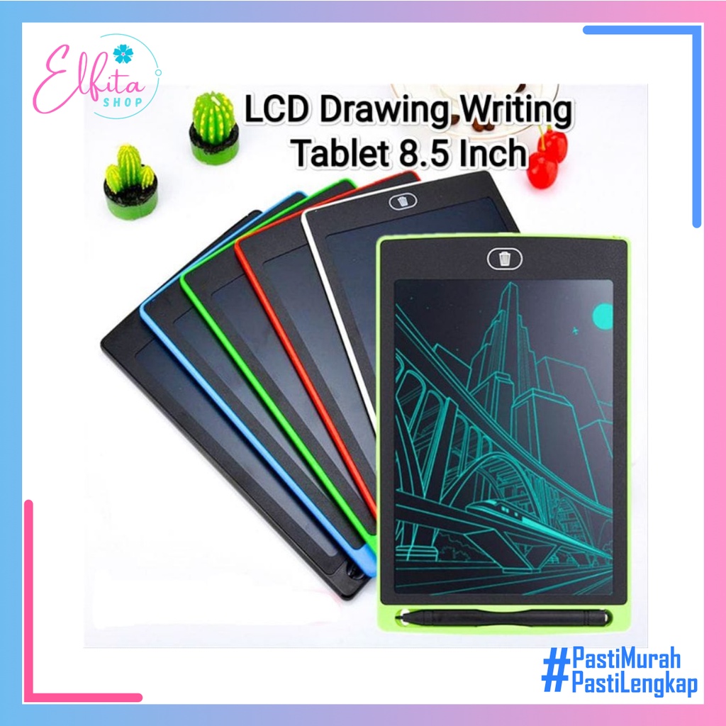 

Tablet Gambar Anak / Writing Tablet LCD / 8.5" Papan Tulis Anak