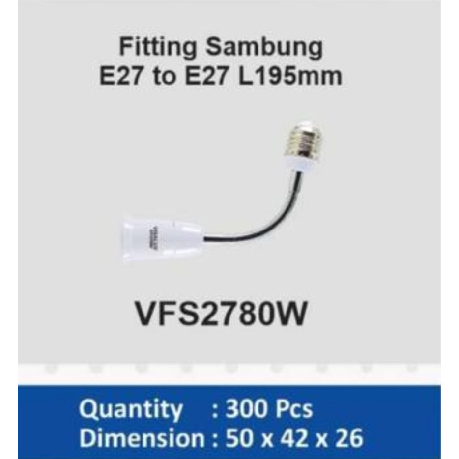 Fitting Sambung / Fitting Lampu Extension